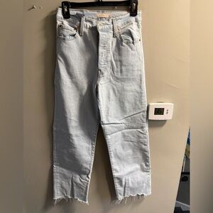 Levi’s rib cage straight ankle jeans